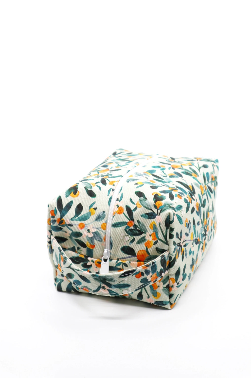 Sage Citrus Makeup Bag