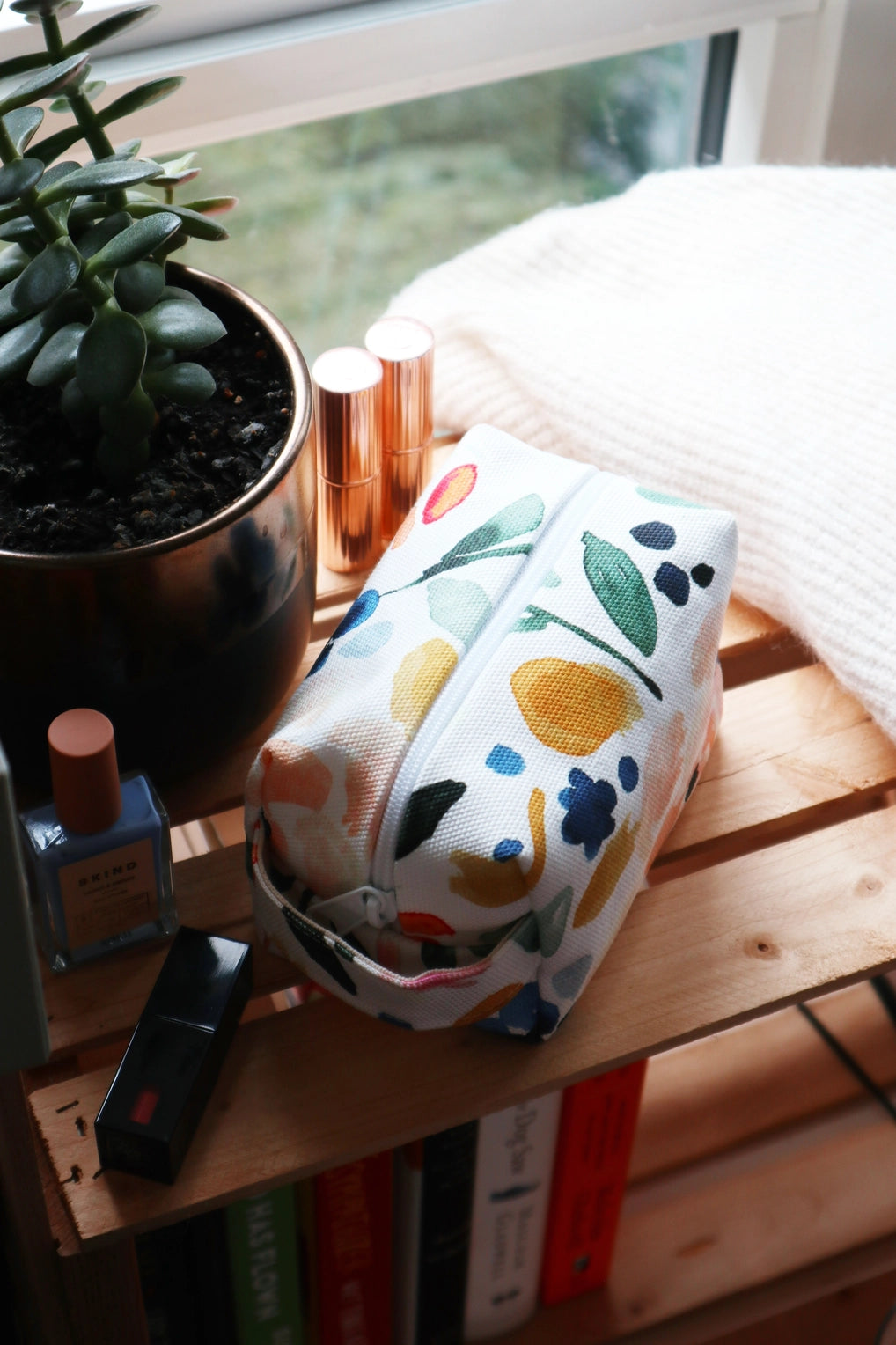 Sierra Florals Mini Makeup Bag