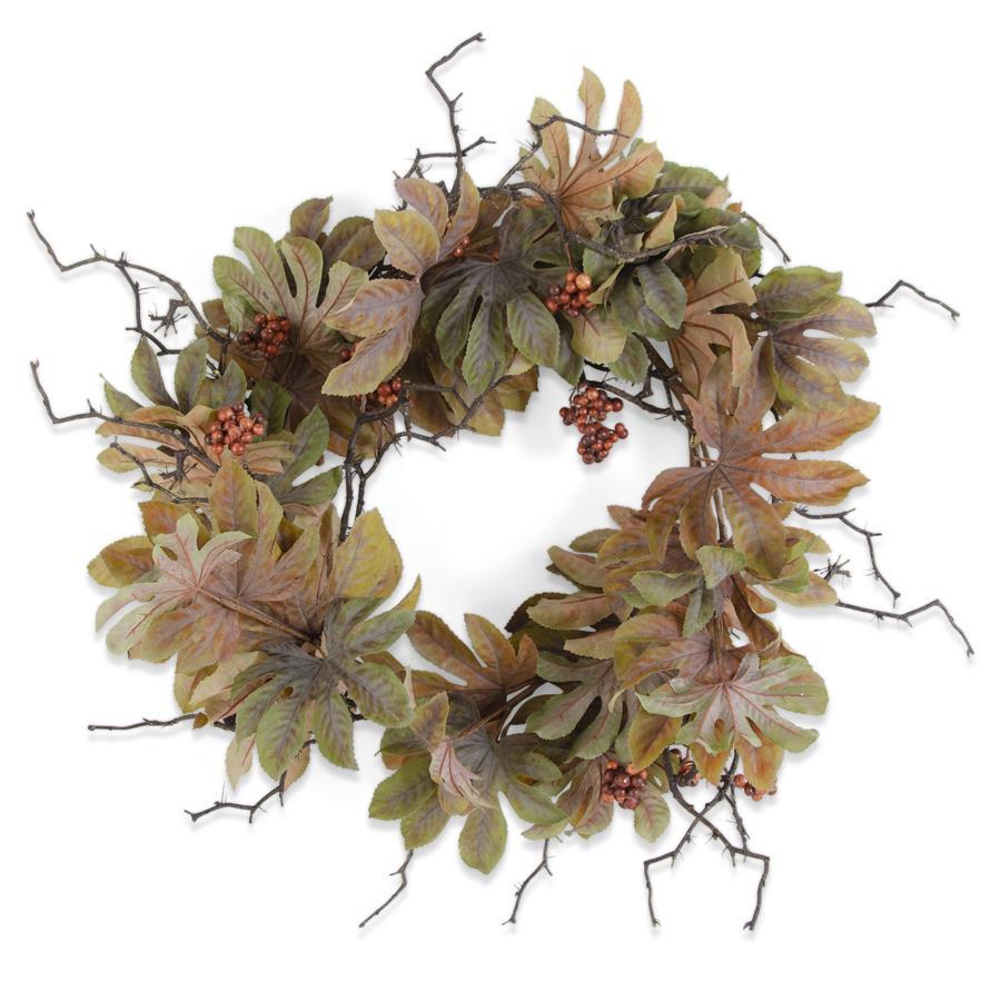 Fall Wreath with Berries