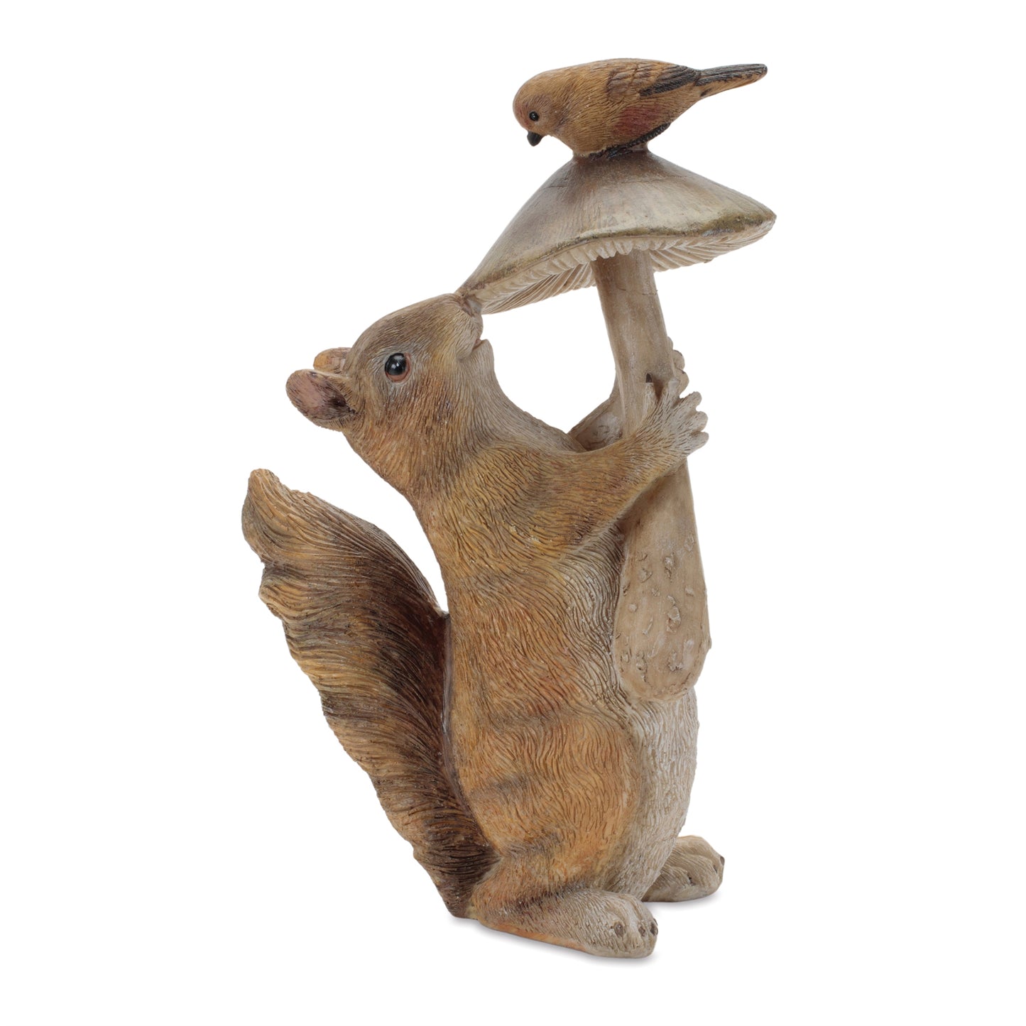 Squirrel with Mushroom