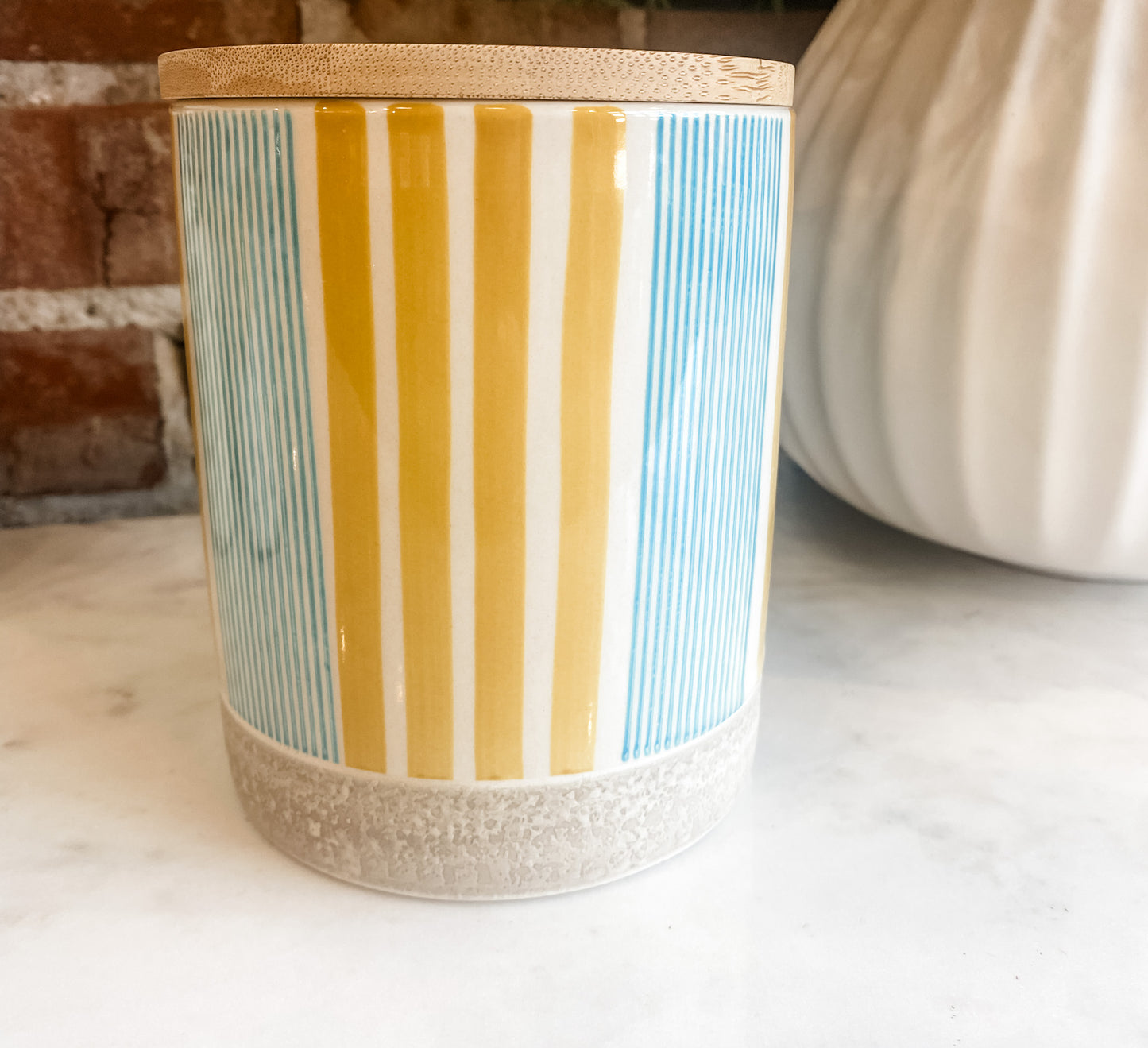 Storage Tin Stripes