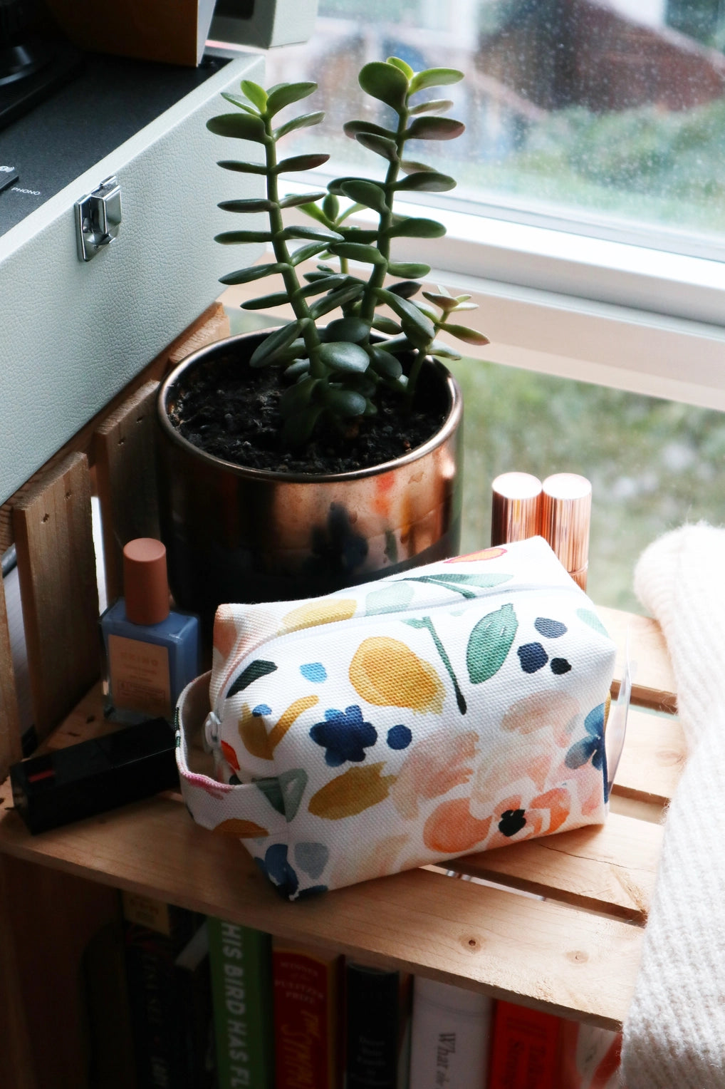 Sierra Florals Mini Makeup Bag