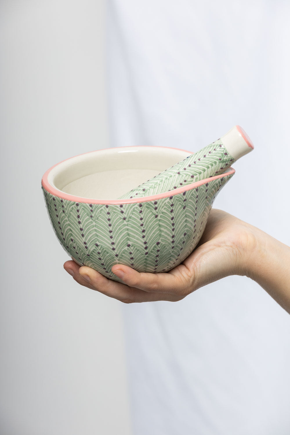 Hand Stamped Mortar
