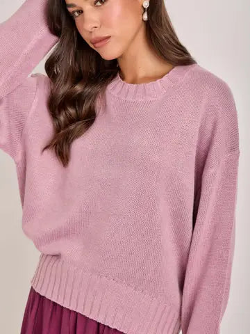 Mauve Lightweight Sweater