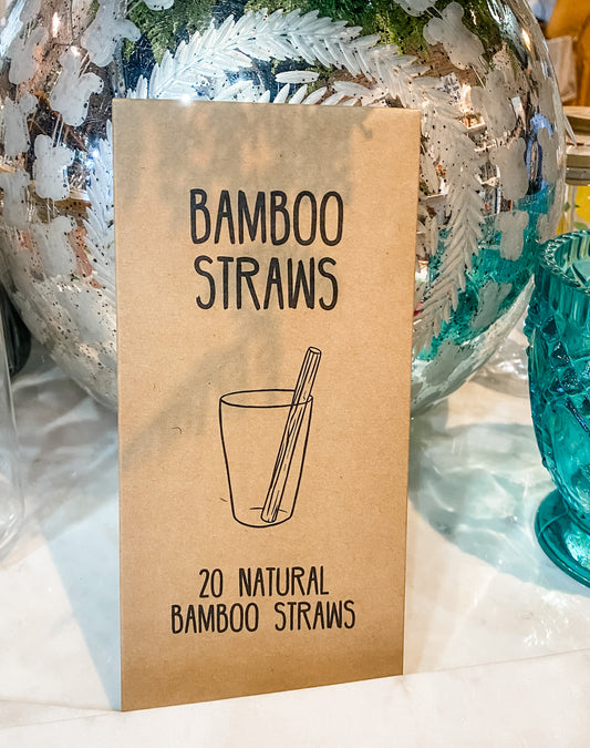 Bamboo Drinking Straws