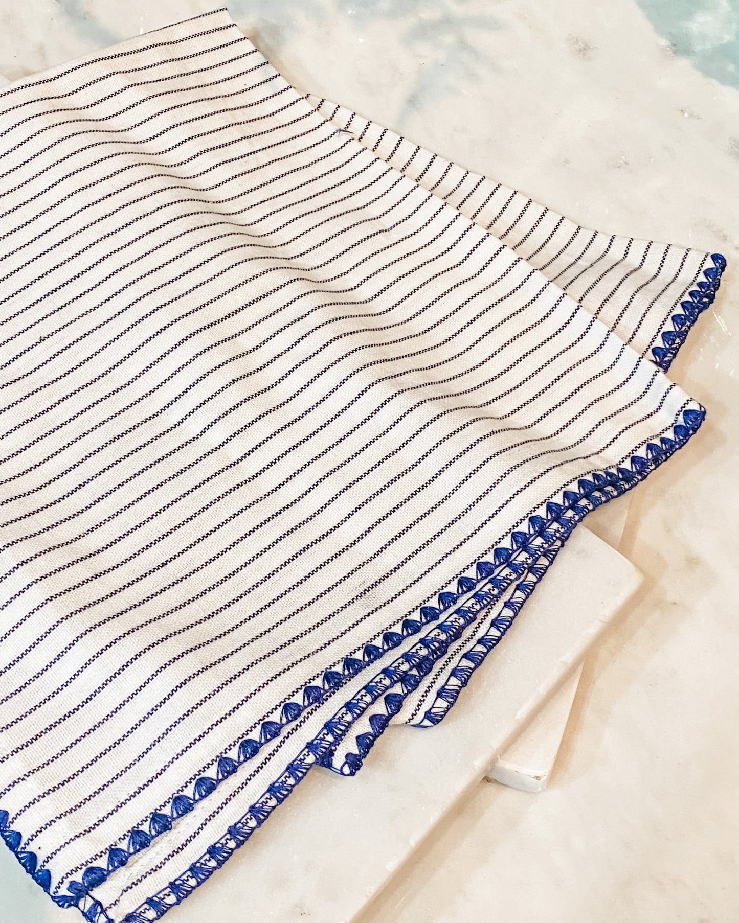 Stripe Embellished Napkin