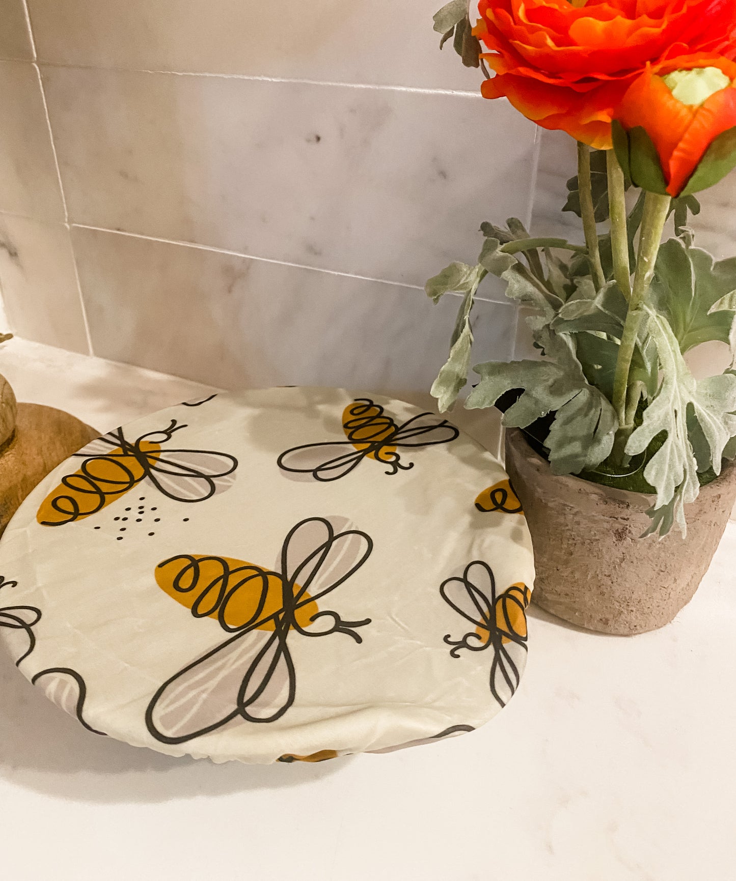 Reusable Beeswax Bowl Covers