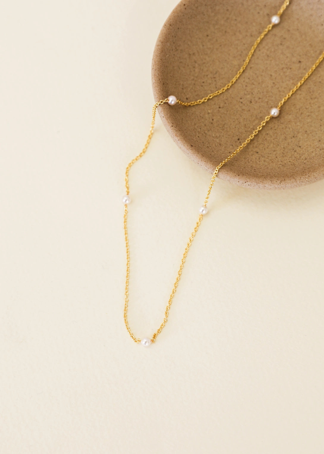 Dainty Pearl Necklace