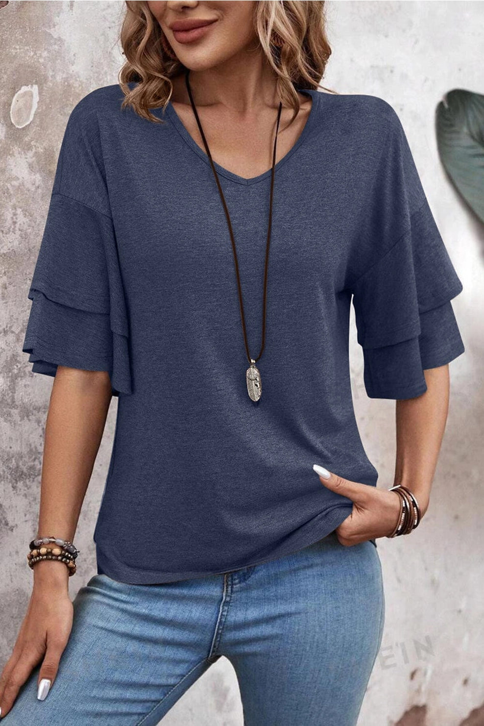 Terence Layered Sleeve Tunic