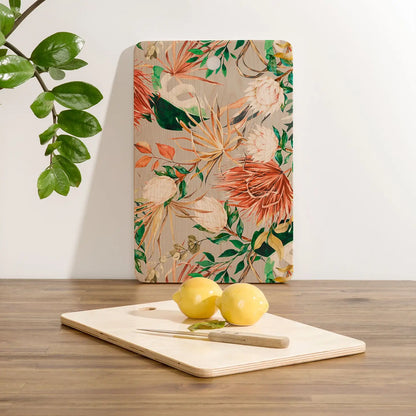 Tropical Bloom Cutting Board