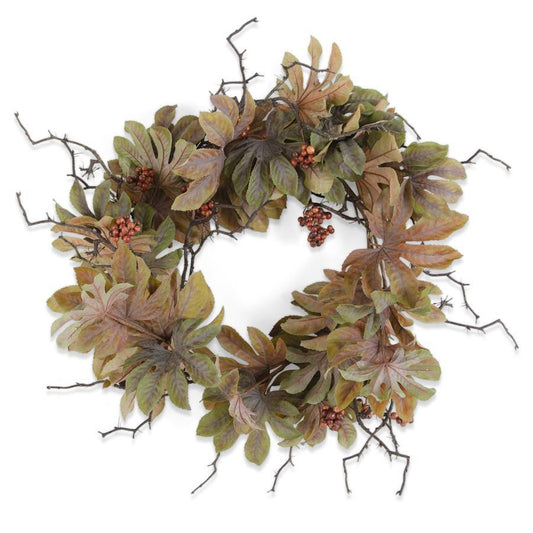 Fall Wreath with Berries