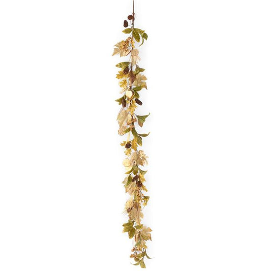 Mixed Fall Leaves Garland