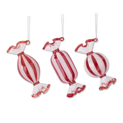 Assorted Glass Candy Ornament