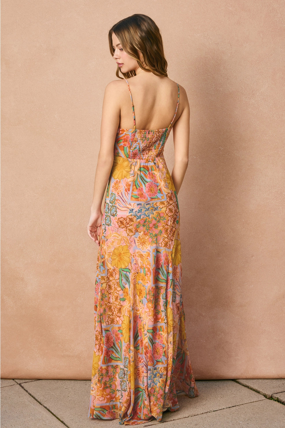 Sevenfold Frilly Hem Maxi Dress