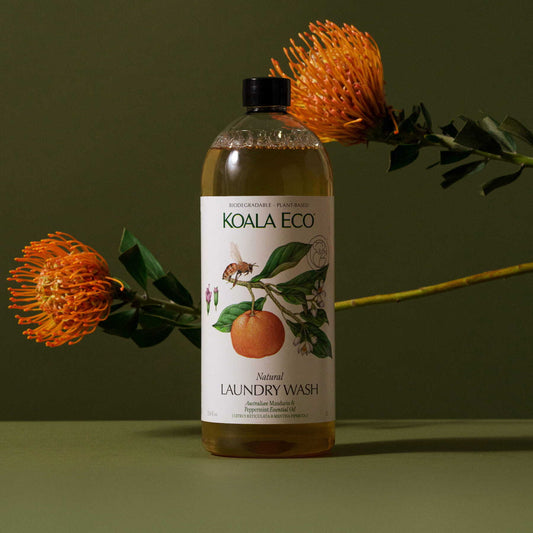 Natural Laundry Wash, Mandarin & Peppermint