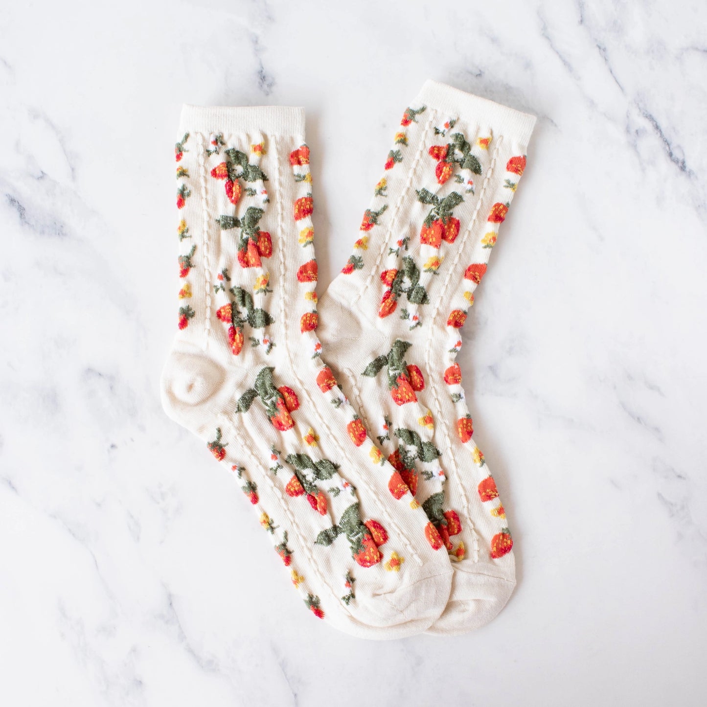 Strawberry Farm Casual Socks