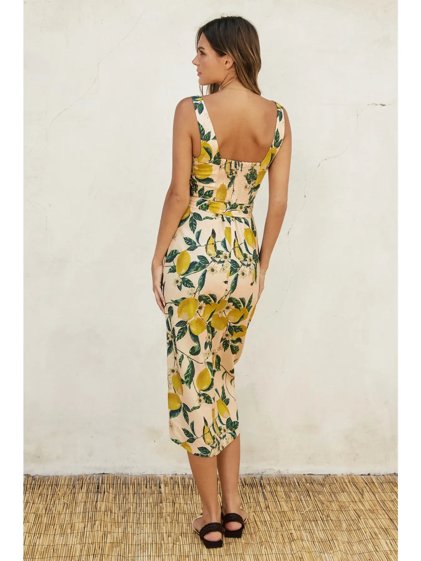 Vintage Tulip Midi Dress
