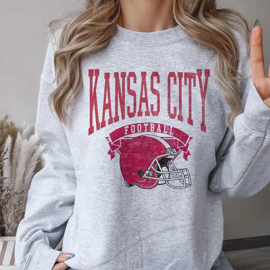 Vintage Kansas City Football Sweatshirt