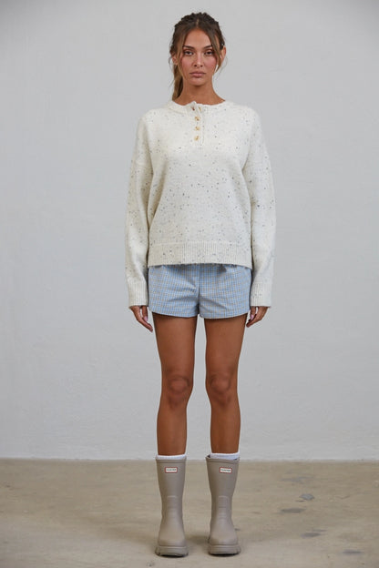 Honey Henley Sweater