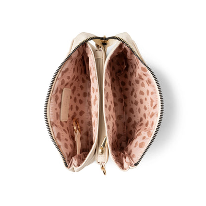 inside view of kedzie eclipse wallet wristlet purse
