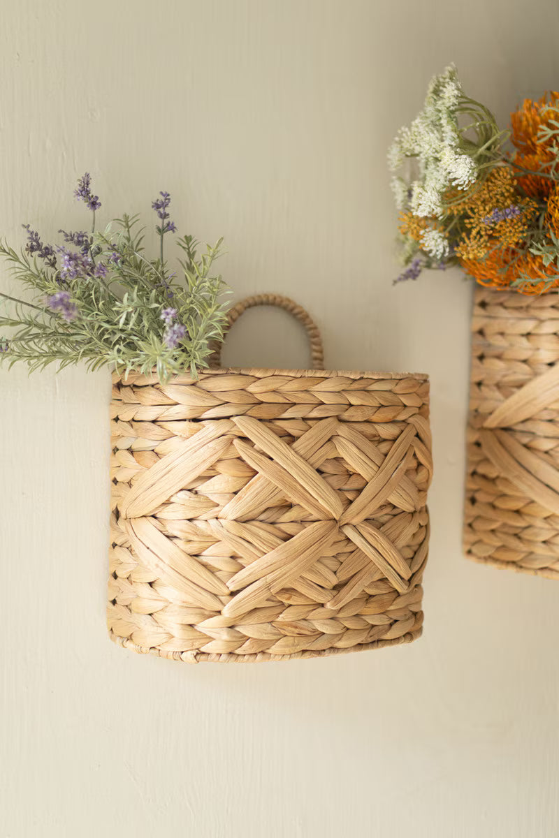 Woven Seagrass Wall