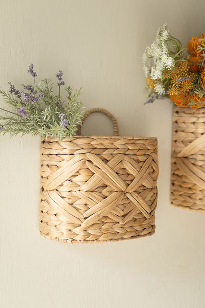 Woven Seagrass Wall