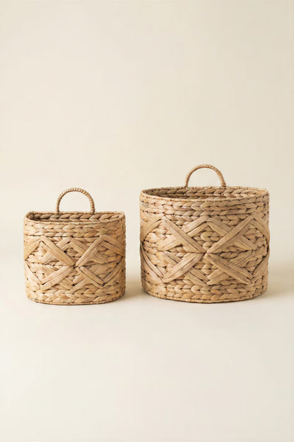 Woven Seagrass Wall