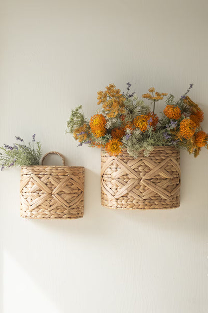 Woven Seagrass Wall