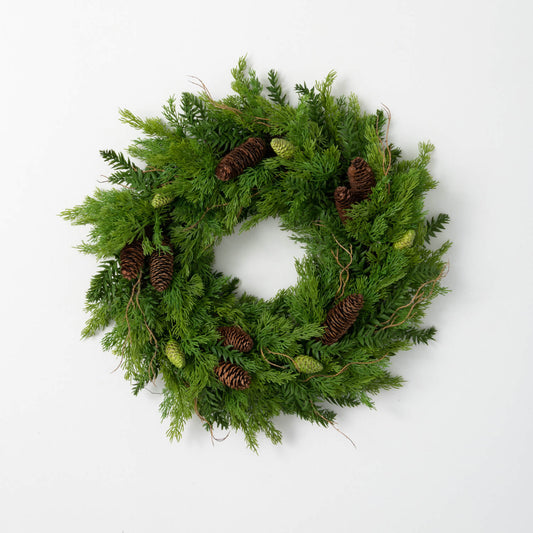 Cedar Hemlock Wreath