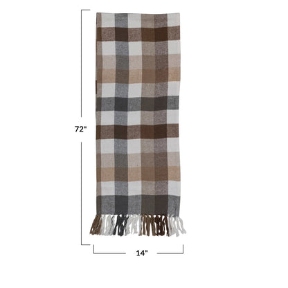 Brushed Cotton Flannel Table Runner