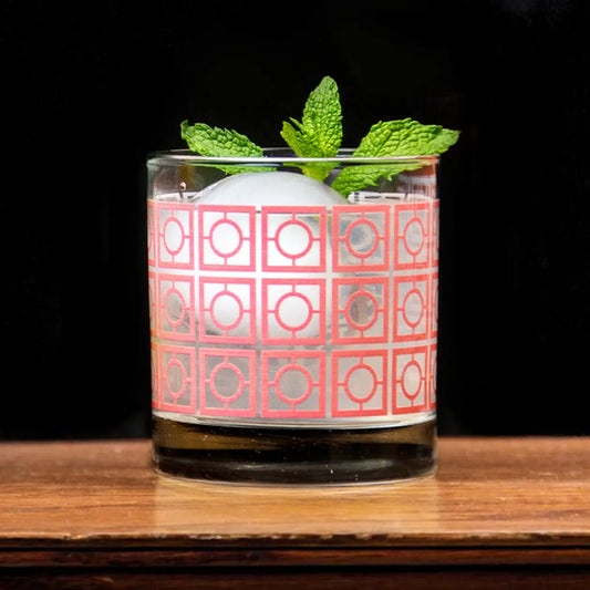 Breezeway Coral Cocktail Glass