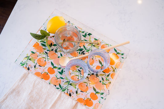 Citrus Acrylic Tray