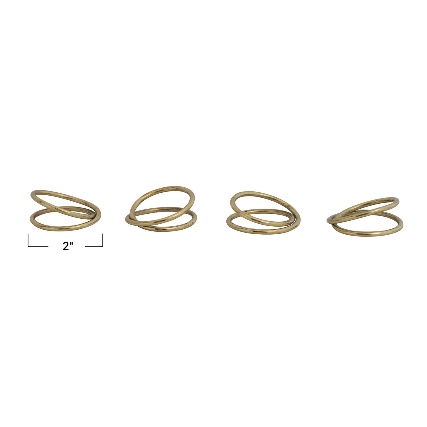 Brass Napkin Rings