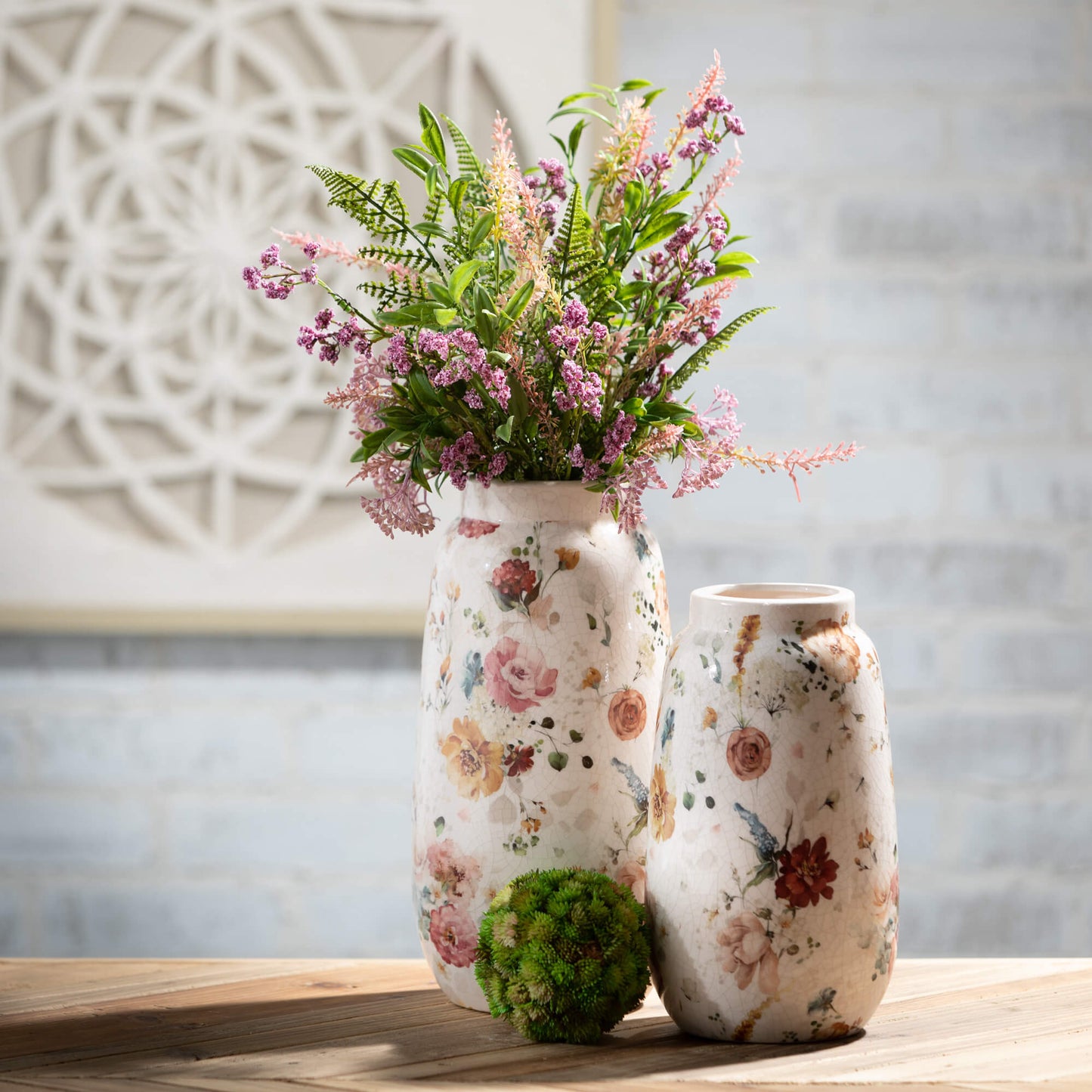 Blossom Pattern Vase